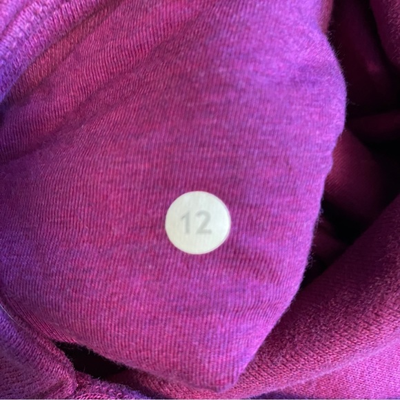 Lululemon Scuba Hoodie Sz 12 Fuschia Pink - Picture 3 of 3